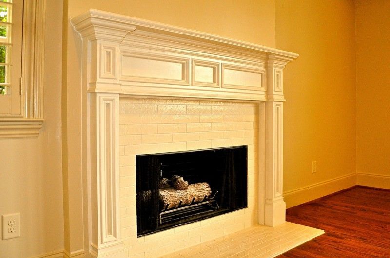 The Fontana Fireplace Mantel