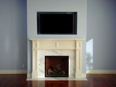 The New Jersey Fireplace Mantel