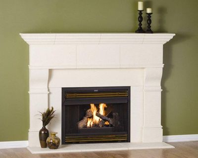 The Connecticut Fireplace Mantel