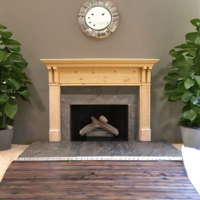 The Mt. Vernon Fireplace Mantel