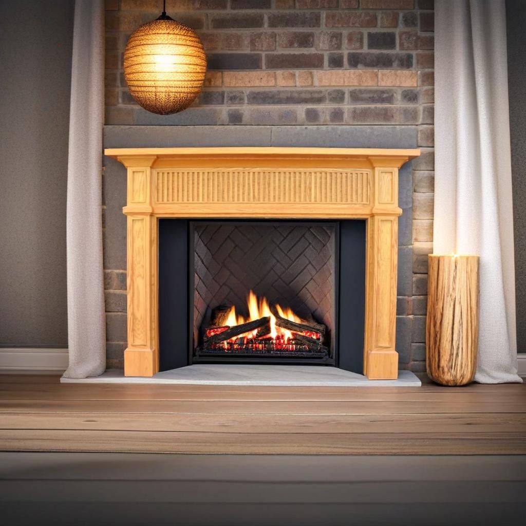 The Houston Fireplace Mantel