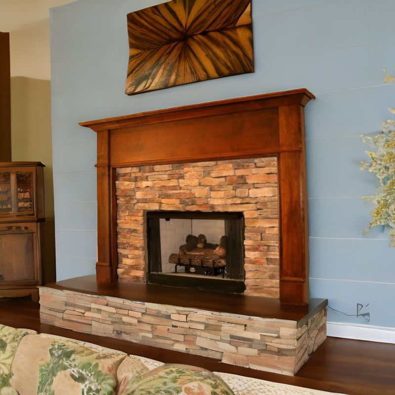 The Arts & Crafts Fireplace Mantel