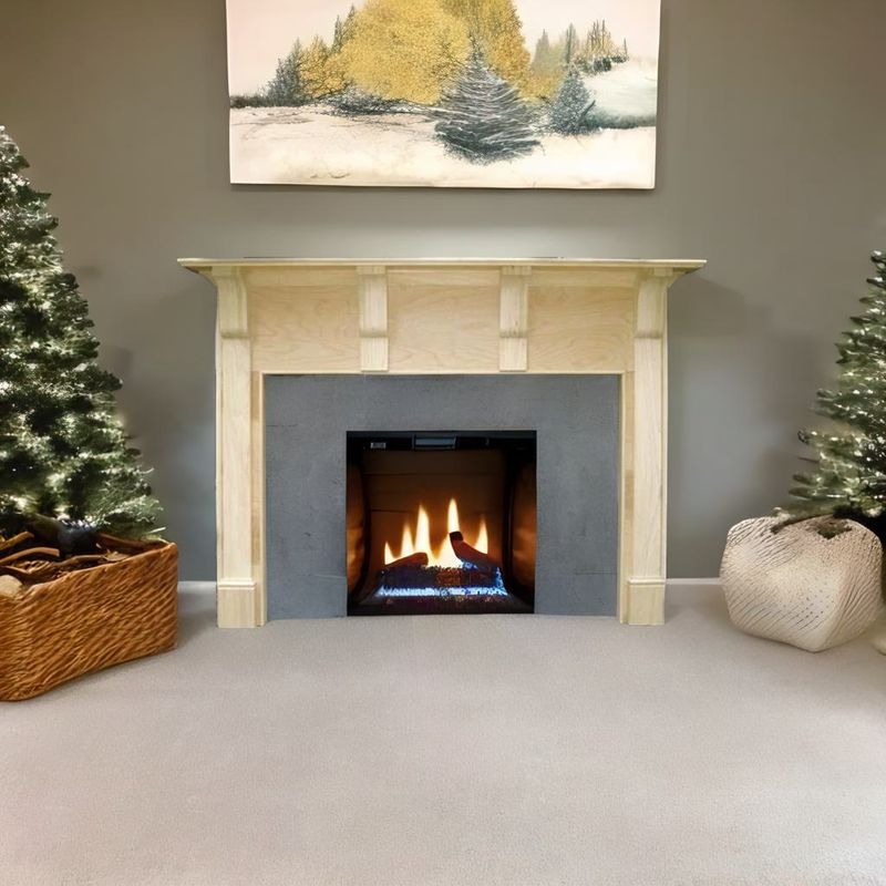 The Mt. Laurel Fireplace Mantel