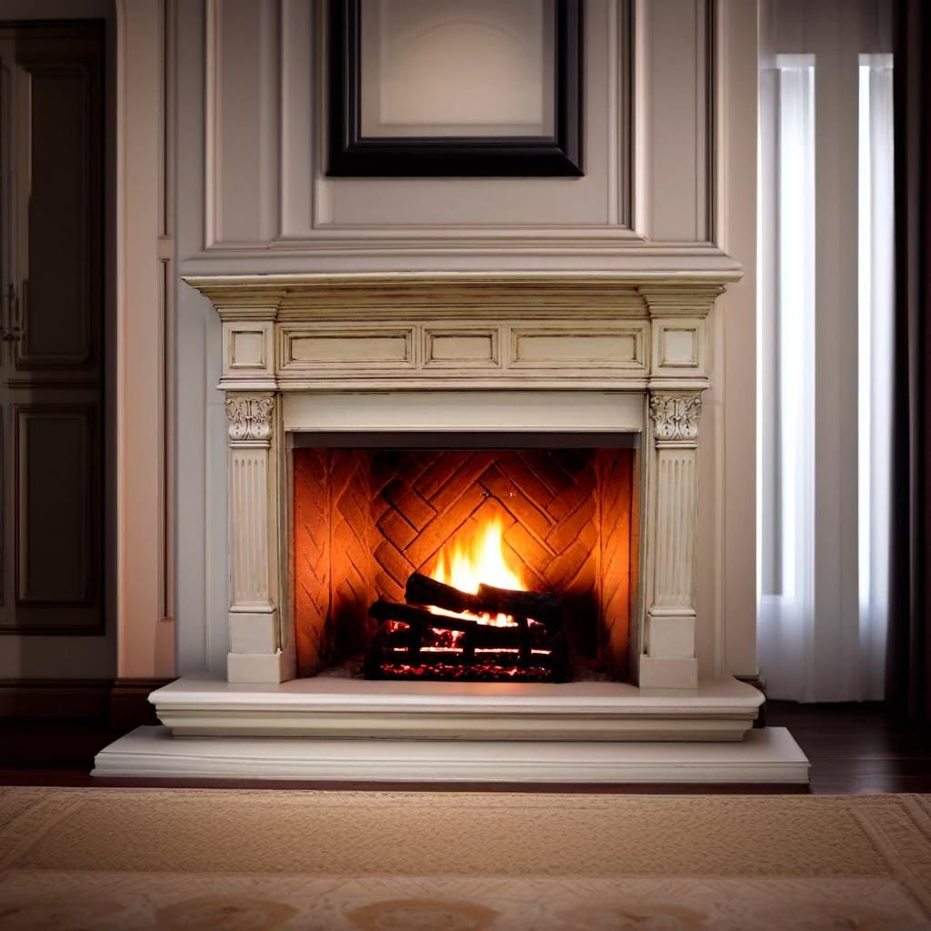 The Sarasota Fireplace Mantel