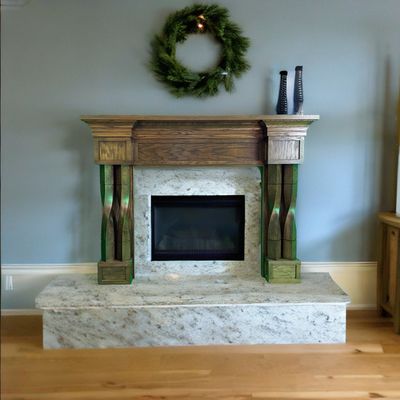 The Toccoa Fireplace Mantel