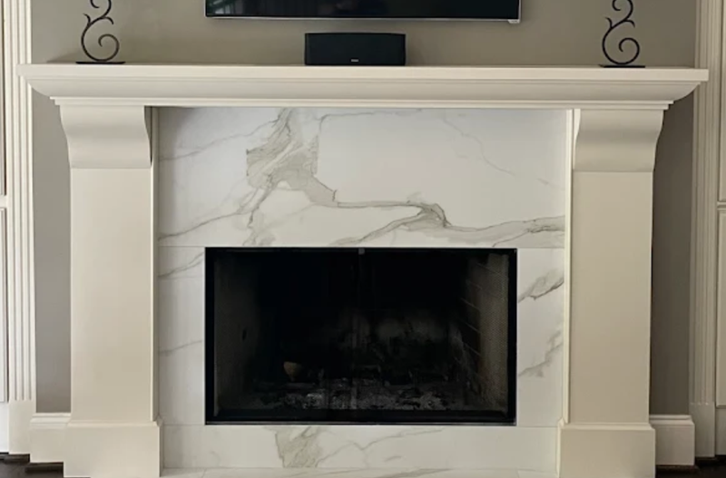 The Greystone Fireplace Mantel