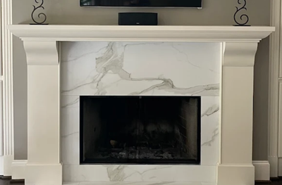 The Greystone Fireplace Mantel