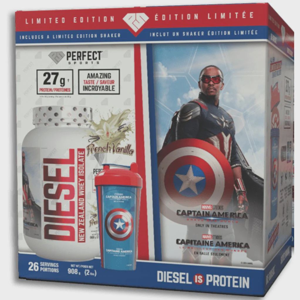 Perfect Sports DIESEL CAPTAIN AMERICA BOX SET, 2lb