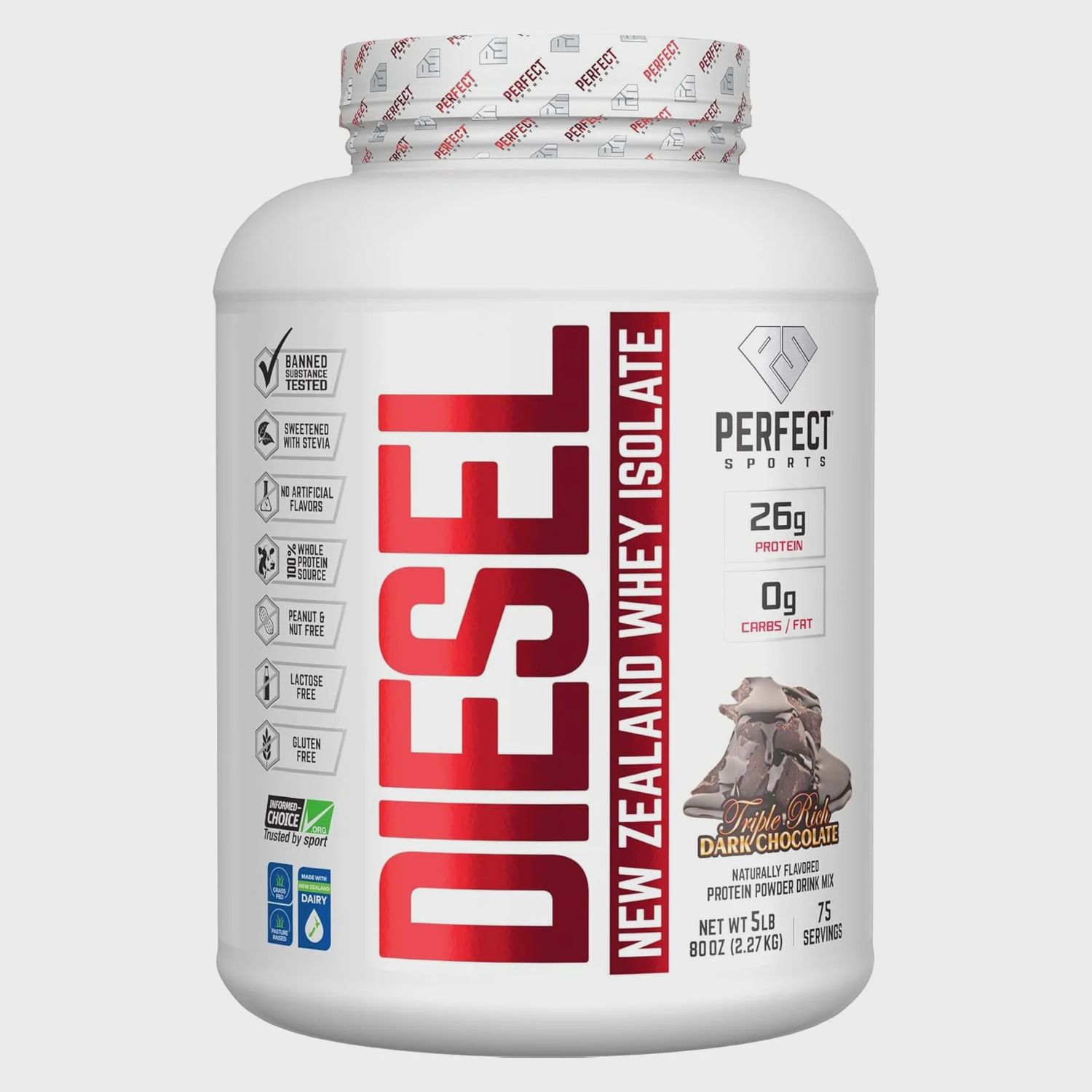 Perfect Sports DIESEL New Zealand Whey Protein Isolate