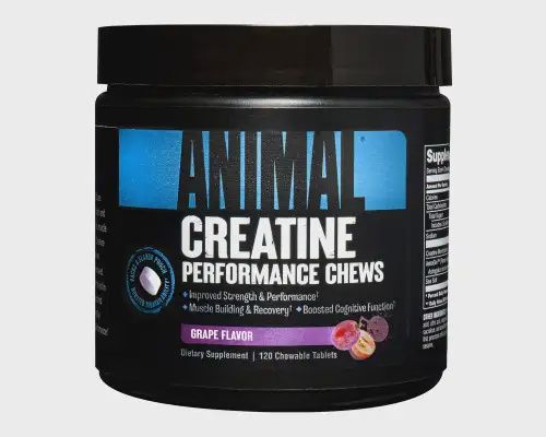 Universal Nutrition Animal Creatine 120 Chewable Tablets