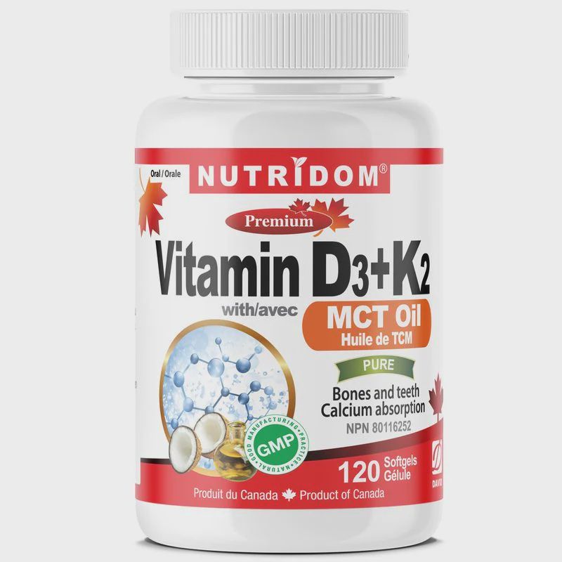 NUTRIDOM VitaminD3+k2