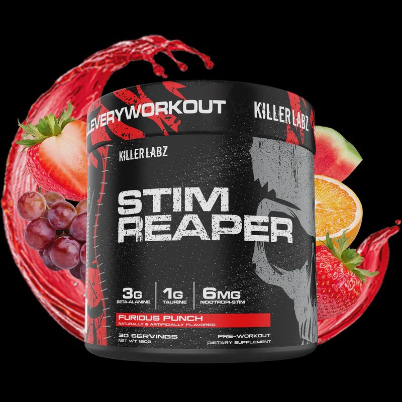 Killer Labz HIGH STIM Reaper Pre-Workout (30 servings)