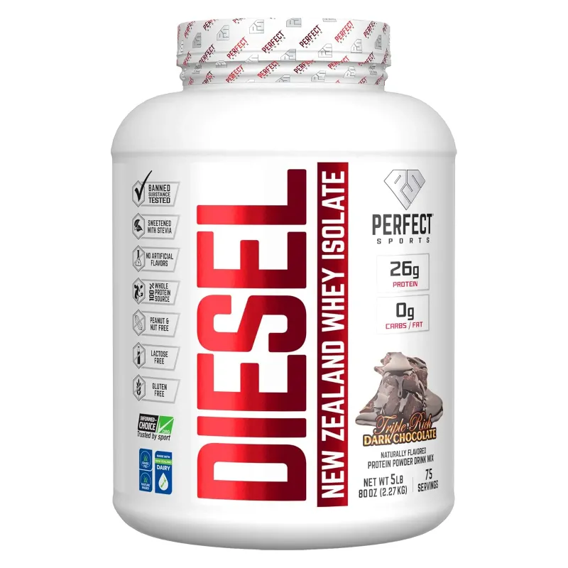 Perfect Sports DIESEL New Zealand Whey Protein Isolate