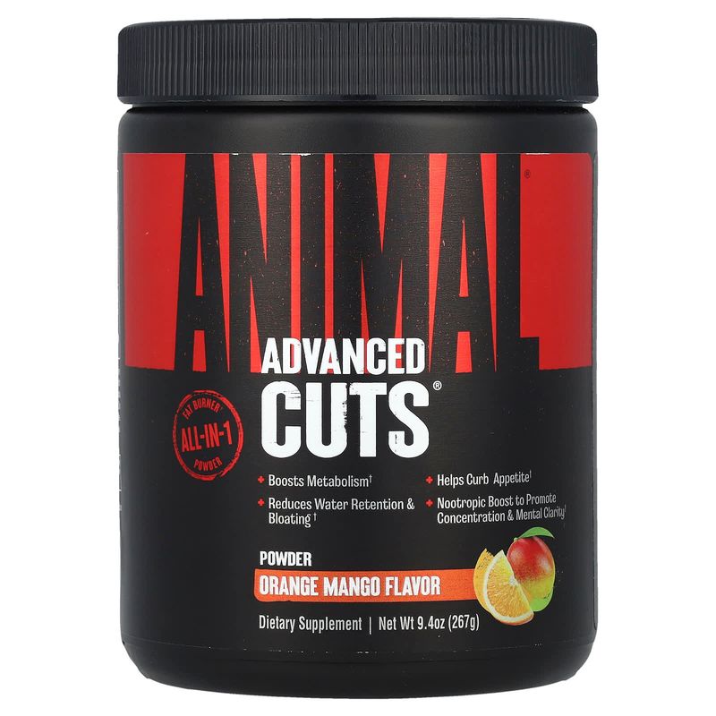 Animal, Advanced Cuts® Powder,, 9.4 oz (267 g)