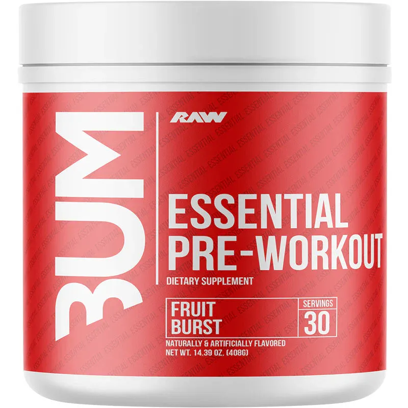 Raw Nutrition, Bum, Essential Pre-Workout, 14.39 oz (408 g)