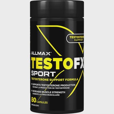 ALLMAX, TestoFX Sport, Testosterone Support Formula, 80 Capsules