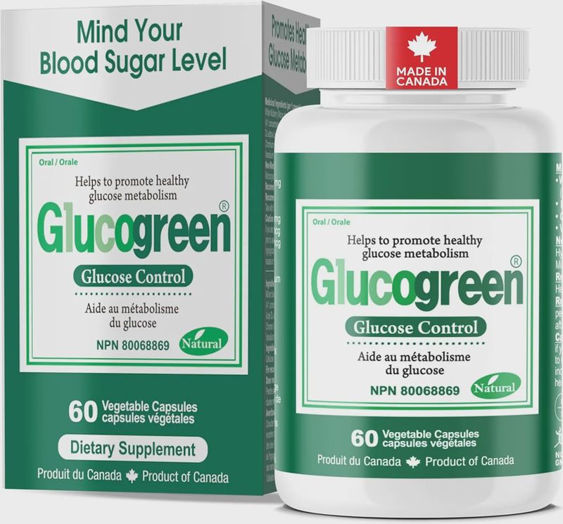 GlucoGreen | White Mulberry + Alpha Lipoic Acid + Chromium + Vanadium | 60 Vcaps