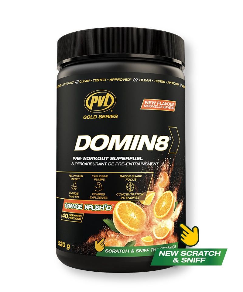 DOMIN8 - PRE-WORKOUT SUPERFUEL
