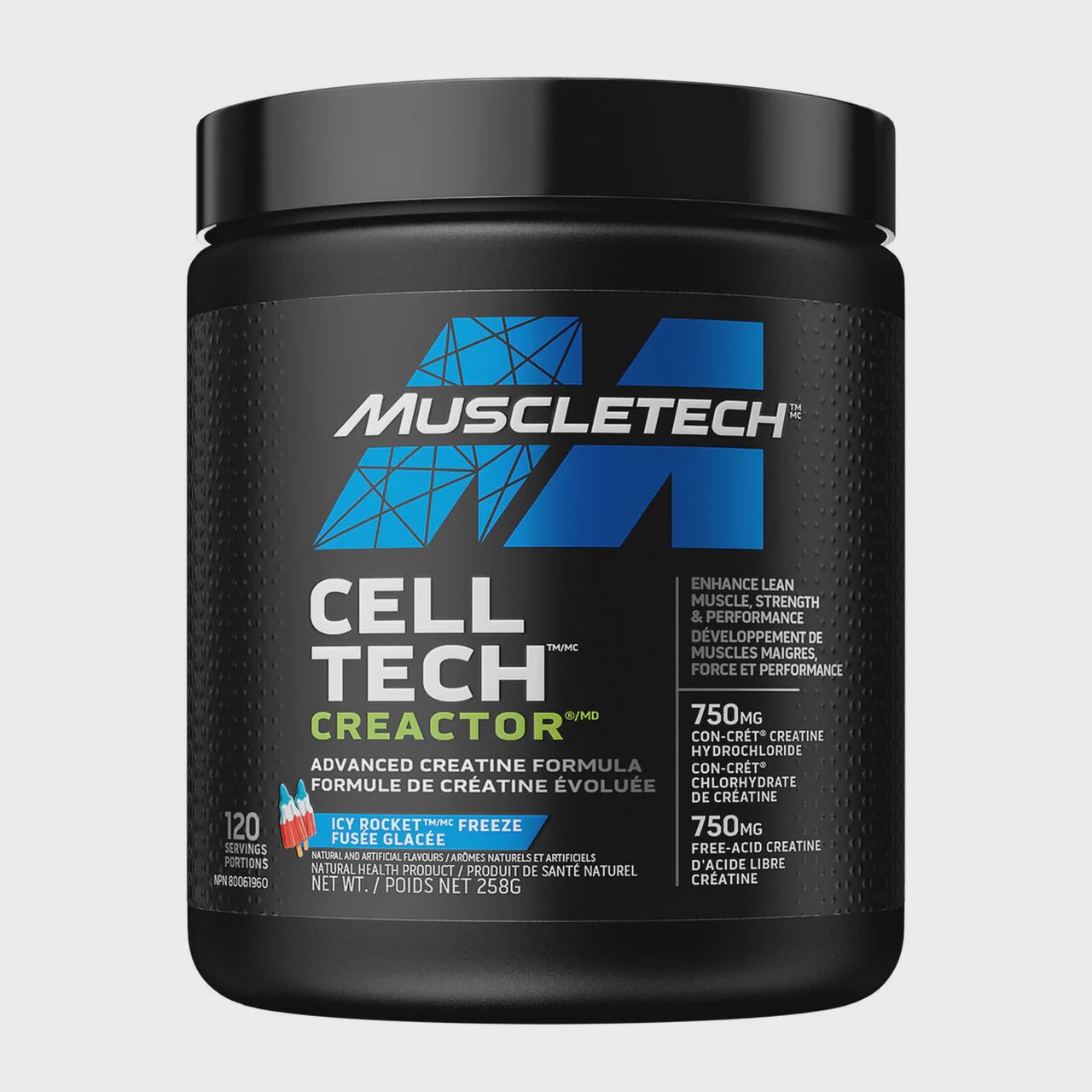 MuscleTech Cell-Tech Creactor Creatine Hydrochloride (120 Servs)