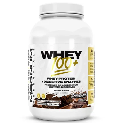 Magnum | Whey 100+ (2 lbs) with Digestive Enzymes