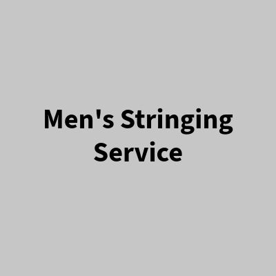 Men's Stringing Service