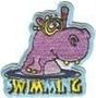 Fun Patch - Swimming Hippo