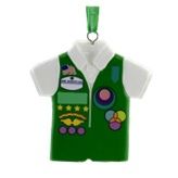 03. Girl Scout Junior Vest Ornament