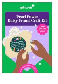 Pearl Power Daisy Frame Craft Kit