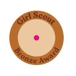 Bronze High Award Disc Backer