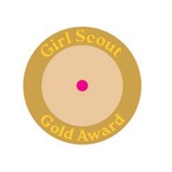 Gold High Award Disc Backer
