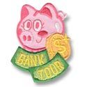 Fun Patch - Bank Tour-piggy bank
