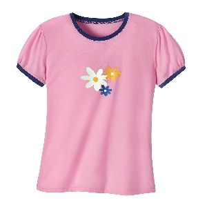 23. Daisy Puff Sleeve T-Shirt -   Extra Small (6-6x)