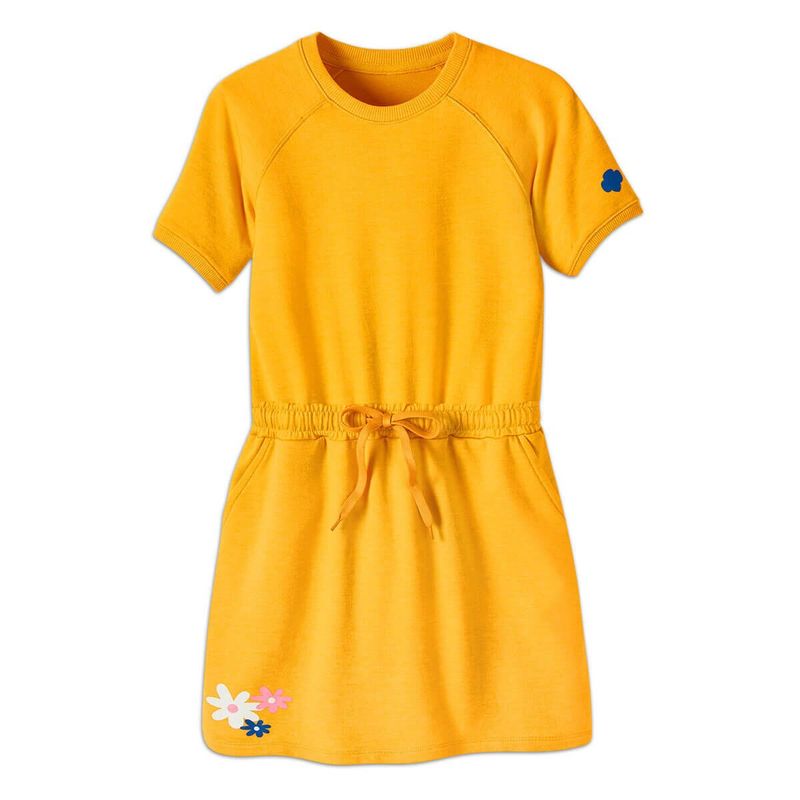 21. Daisy Drawstring Dress - Medium (10-12)