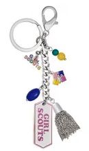 GS Charm Keychain