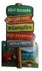 Camp Sign Magnet