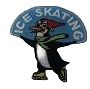 Fun Patch - Ice Skating penguin