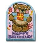 Fun Patch - Happy Birthday Bear