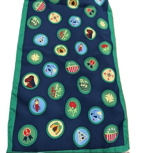 Official Junior Vintage Badge Scarf
