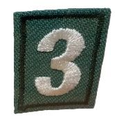 J/C/S/A Numeral 3