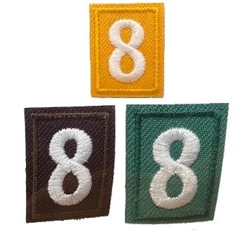 7. Number/Emblem/Tab
