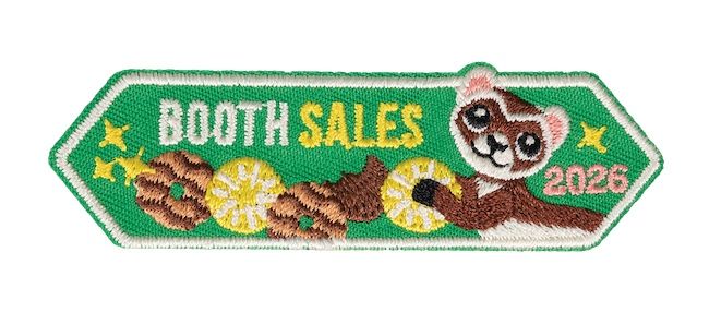02. 2026 Cookie Booth Sales Fun Patch