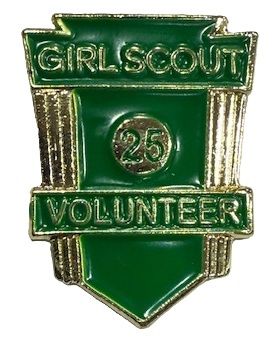 05. Volunteer Service Award Pin  - 25 Years