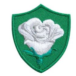 Troop Crest - White Rose