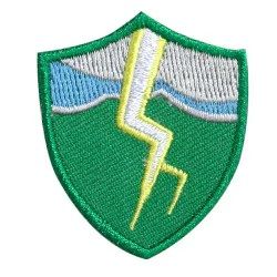 Troop Crest - Lightning