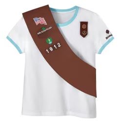 Brownie Sash, Size: Regular