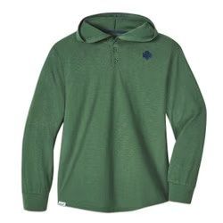 Henley Hoodie Shirt