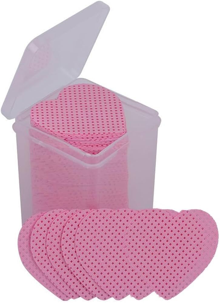 200pcs Heart Shaped Lint-Free Wipes