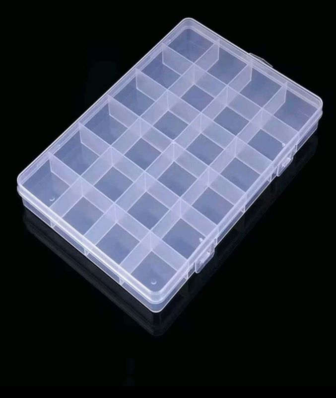 24 Grid Charms Storage Box