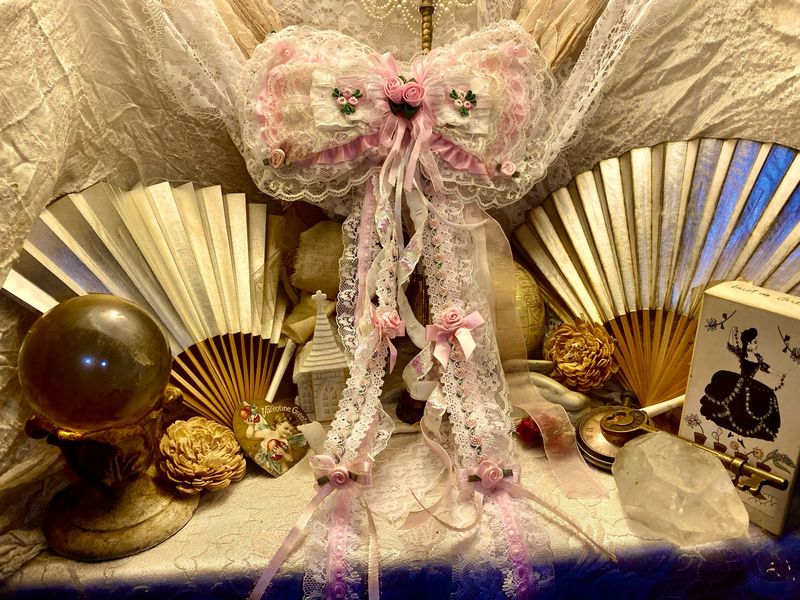 XL Pink Coquette Bow