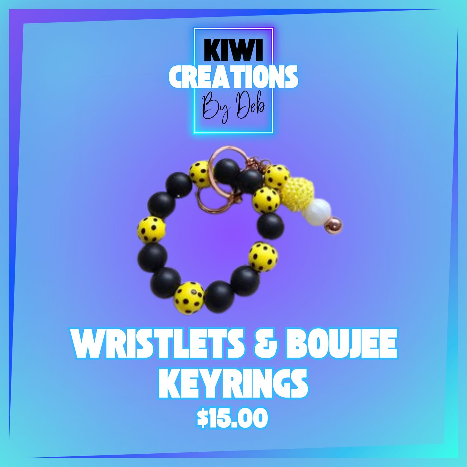 Wristlets and Boujee keyrings